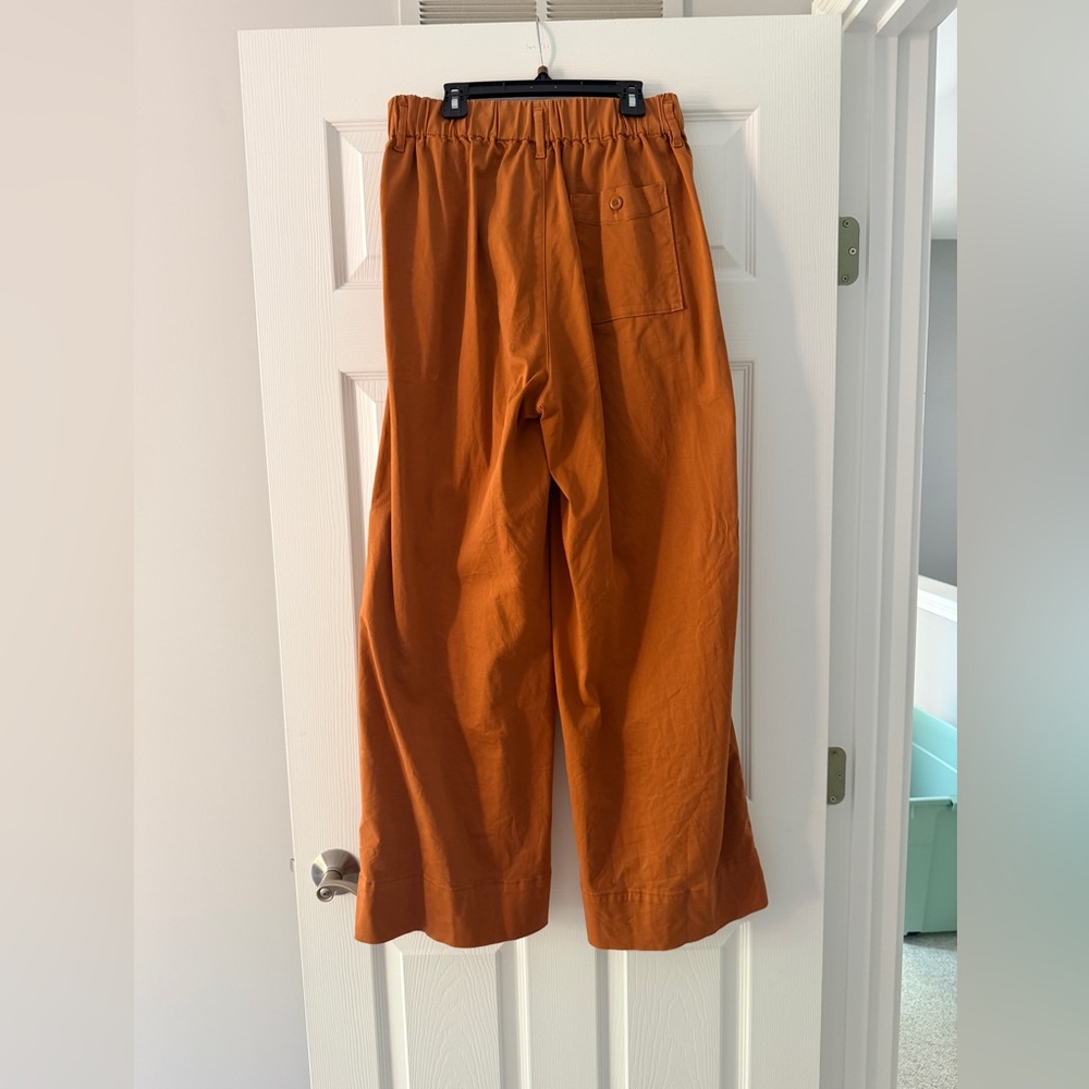 Wide-Leg Orange Pants J Crew - Small Tall ST - Picture 2 of 2